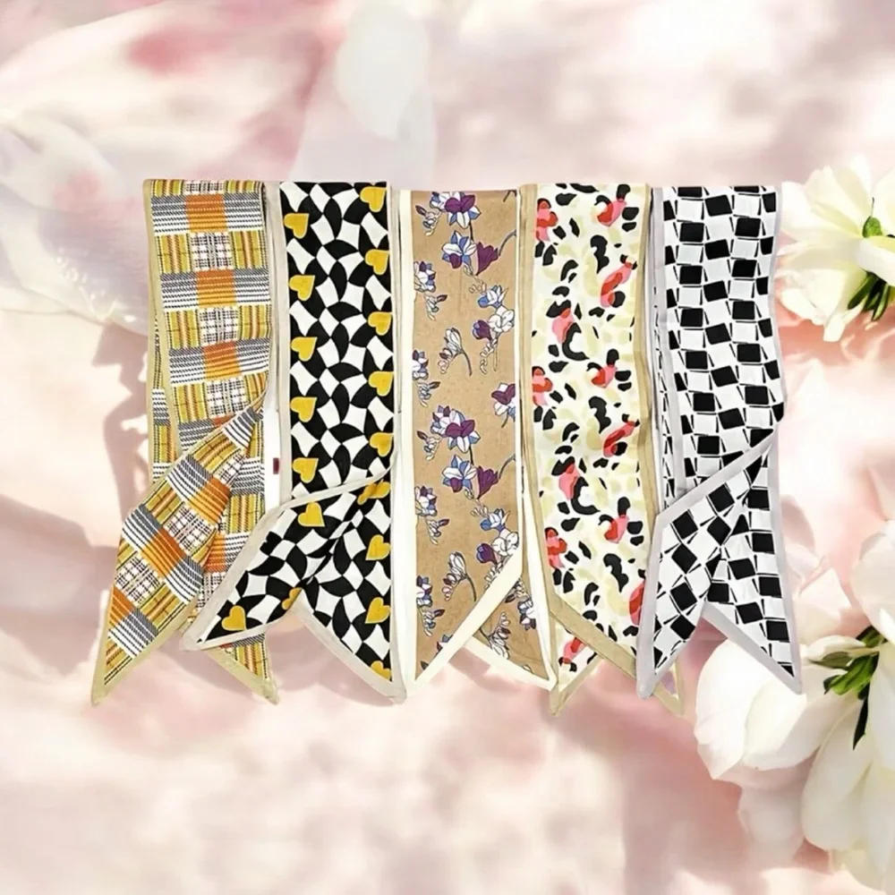 5 Piece Set Satin Vibrant‎ Style Twillies
